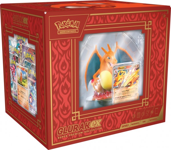 Pokémon Cards Glurak-ex Super-Premium-KollektionDE