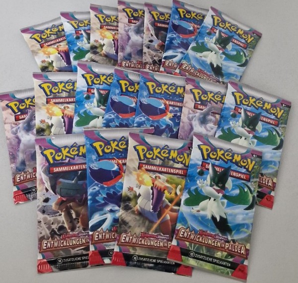 Pokémon Cards KAPU02 Entwicklung in Paldea (18ct.)