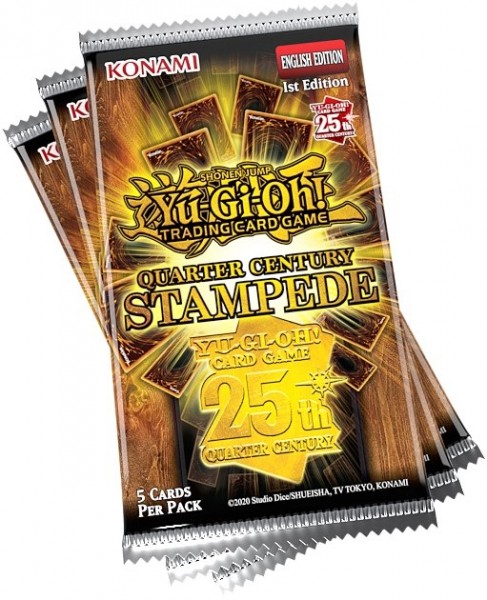 Yu-Gi-Oh ! Quarter Century Stampede Tuckbox DE