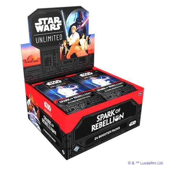 Star Wars Unlimited Spark of Rebellion Booster EN