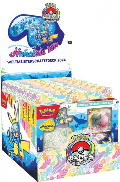 Pokémon Cards Weltmeisterschaftsdeck 2024 DE (8ct)