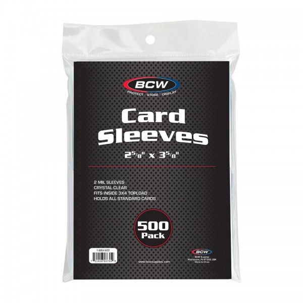 BCW Soft Sleeves (500 ct.)