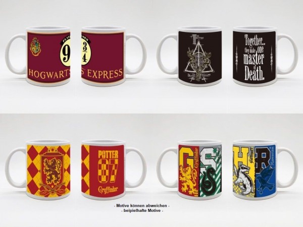 Harry Potter Tasse/Mug 350ml diverse Motive