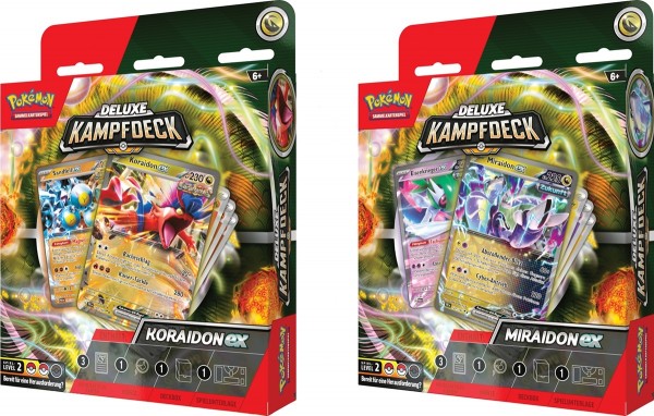 Pokémon Cards Deluxe Kampfdeck August 2024(6 ct)DE