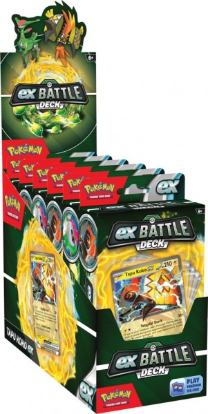 Pokémon Cards ex-Battle Deck October 2024 EN 6ct.