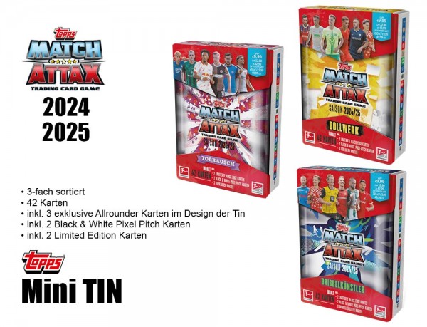 2024-25 Match Attax Bundesliga Mini-Tin DE (6 ct.)