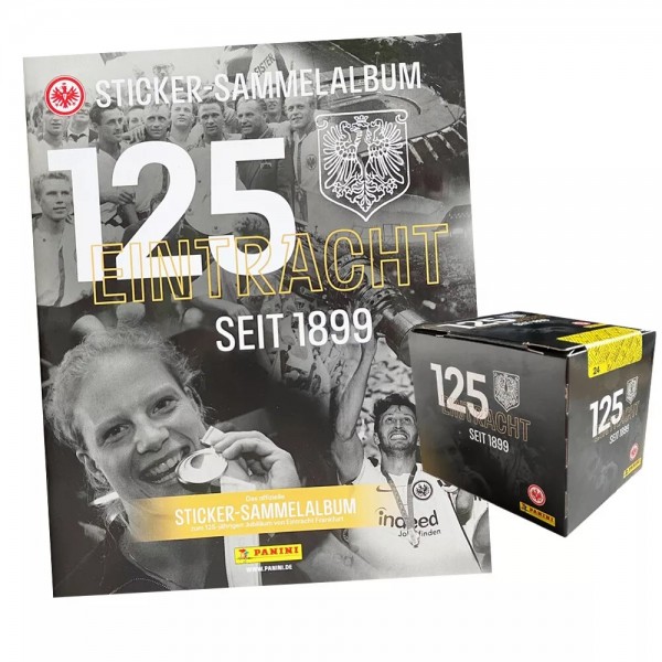 125 Jahre Eintracht Frankfurt Sticker Box + Album