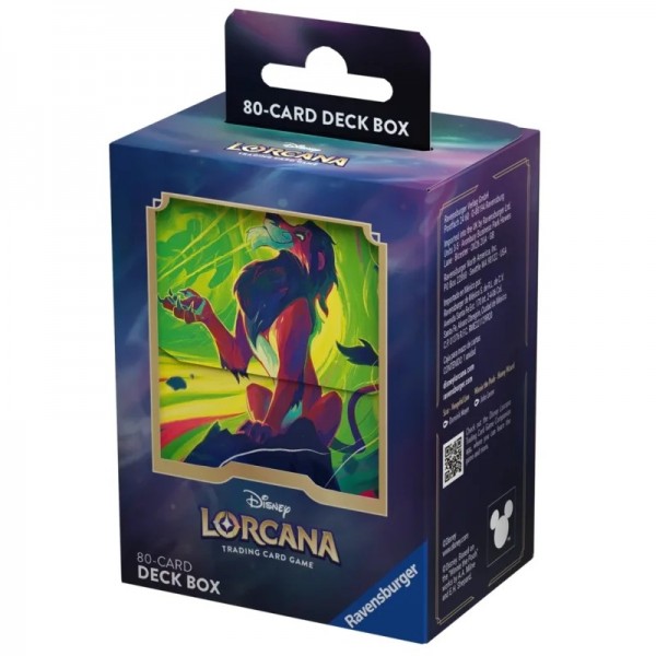 Disney Lorcana 6: Deckbox Motiv Scar