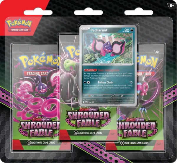 Pokémon Cards SCVI 6.5 3-Pack Blister EN