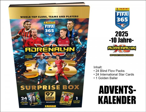 2024/25 FIFA 365 Adrenalyn XL TC Adventskalender