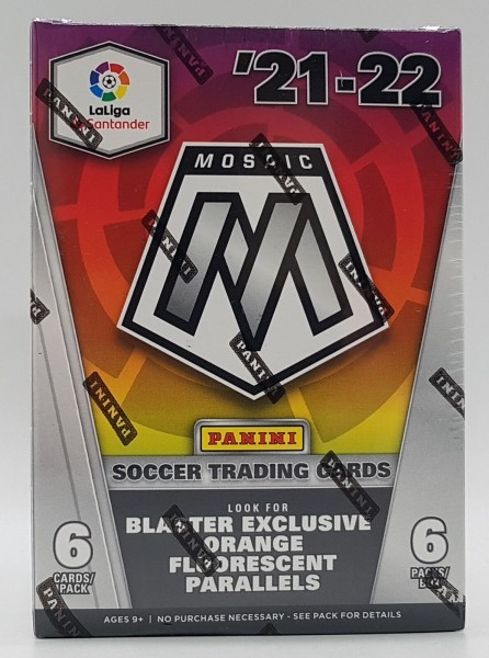 2021-22 Soccer Mosaic La Liga Blaster Box