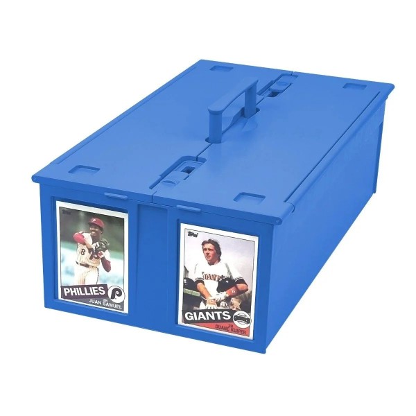 BCW 1.600 ct. Card Bin Plastic Blue