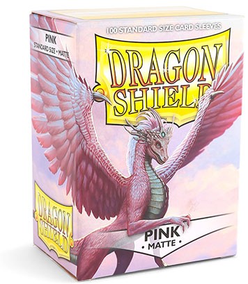 Dragon Shield Sleeves Matte Pink (100 ct.)