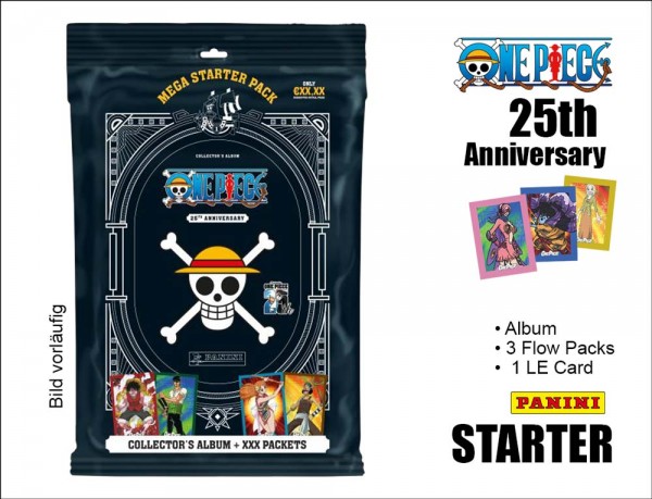 One Piece - 25th Anniversary Trading Cards Starte