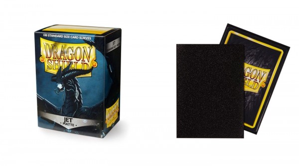 Dragon Shield Sleeves Matte Jet (100ct)