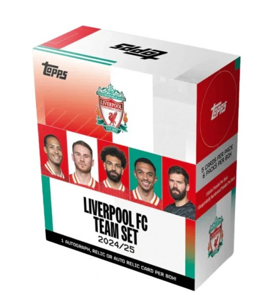 2024-25 Topps Liverpool FC Team Set