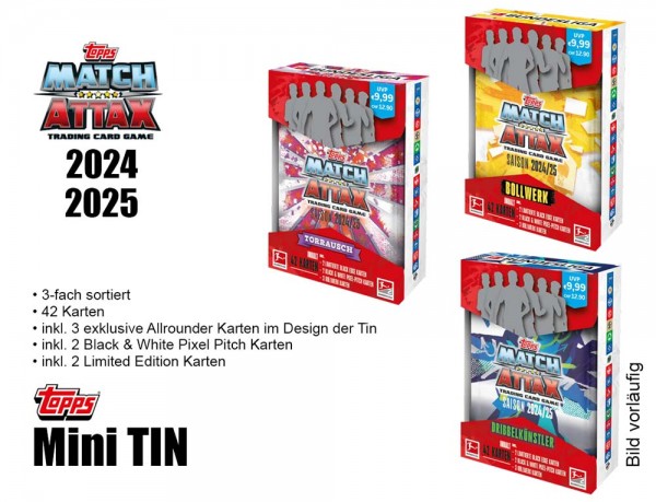 2024-25 Match Attax Bundesliga Mini-Tin DE (6ct.)