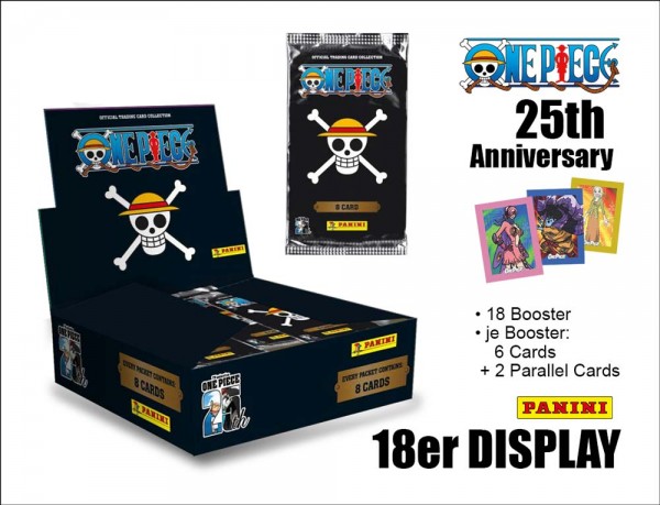 One Piece - 25th Anniversary Trading Cards Boost