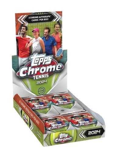 2024 Topps Chrome Tennis Hobby Box