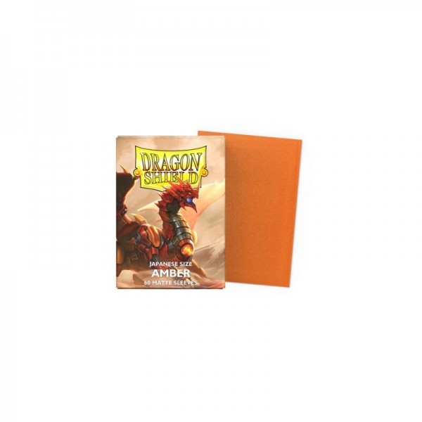 Dragon Shield Jap. Sleeves Matte Amber (60 ct.)