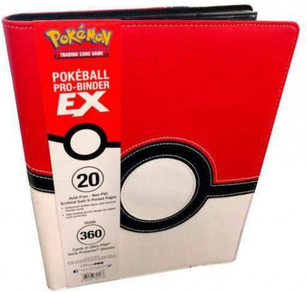 Pokémon 9-Pocket PRO-Binder EX - Pokeball