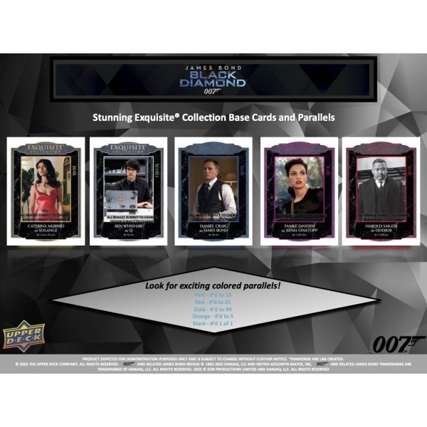 James Bond Black Diamond Trading Cards