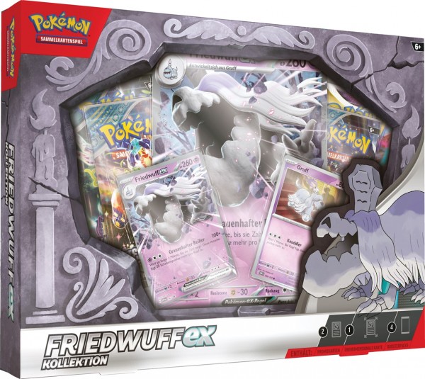 Pokémon Cards Friedwuff-ex Kollektion DE