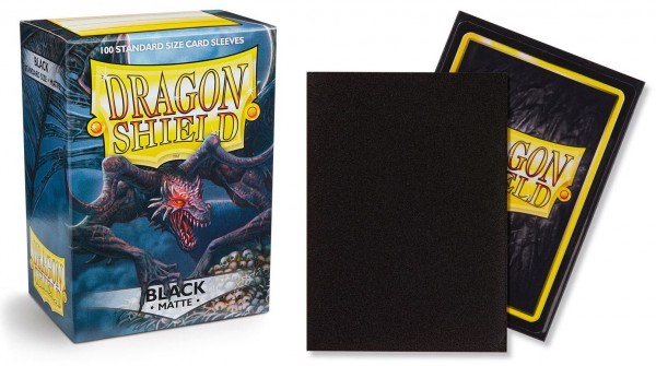 Dragon Shield Sleeves Matte Black (100ct)