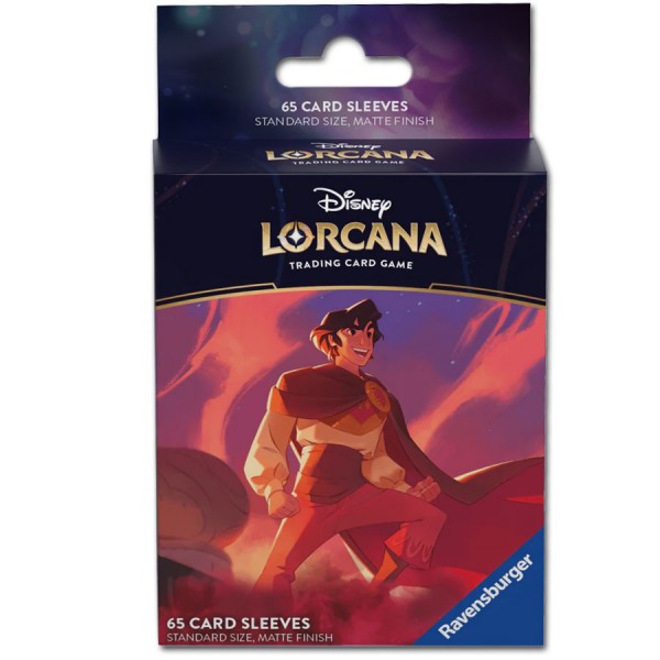 Disney Lorcana 5: Kartenhüllen Motiv Aladdin