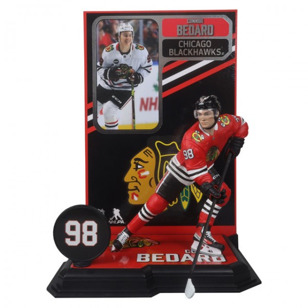 NHL - Connor Bedard (Chicago Blackhawks) 18 cm Fig