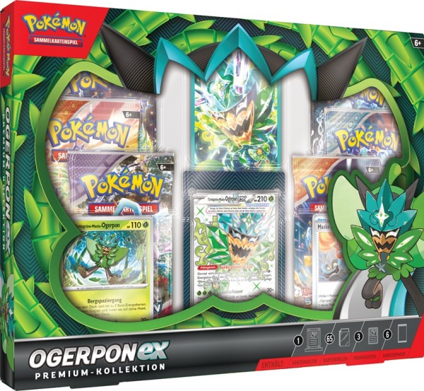 Pokémon Cards Ogerpon ex-Premium-Kollektion DE