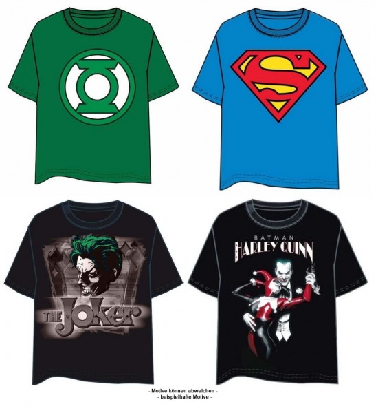 T-Shirt Männer Mix DC Universe div.Grössen (12ct.)