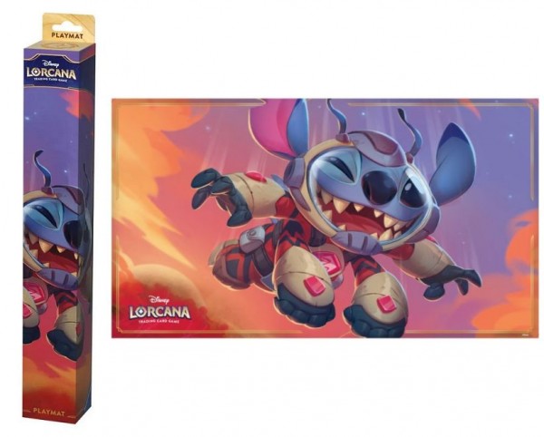 Disney Lorcana 3: Spielmatte Stitch-Little Rocket