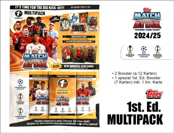 2024-25 Match Attax UEFA Champions League Multipa.