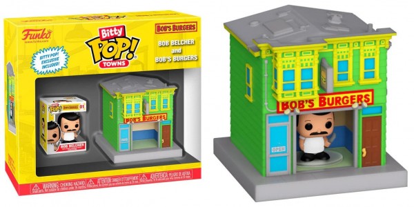 Bitty POP Towns - Bob´s Burgers and Bob Belcher