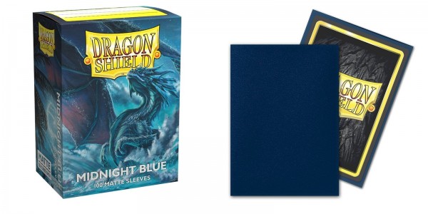 Dragon Shield Sleeves Matte Midnight Blue (100ct )