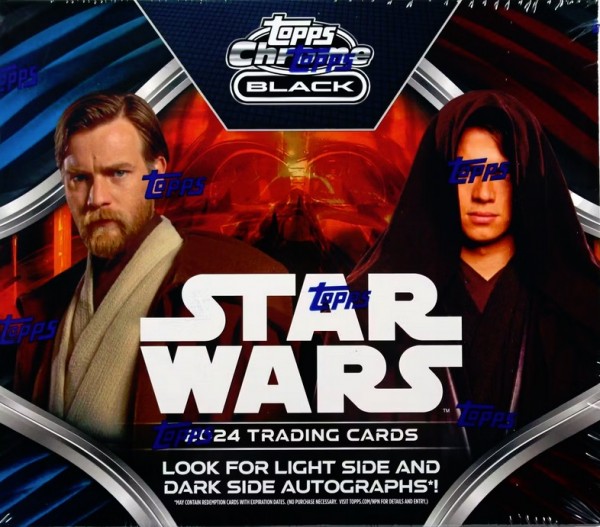 2024 Star Wars Topps Chrome Black (Hobby Box)