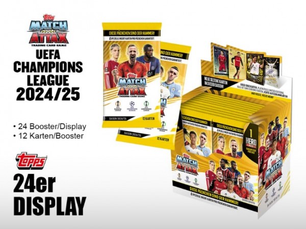 2024-25 Match Attax UEFA Champions League Booster