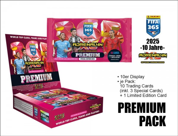 2025 FIFA 365 Adrenalyn XL TC Premium Booster