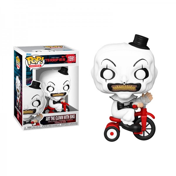 POP - Movie - Terrifier - Art the Clown w/Bike