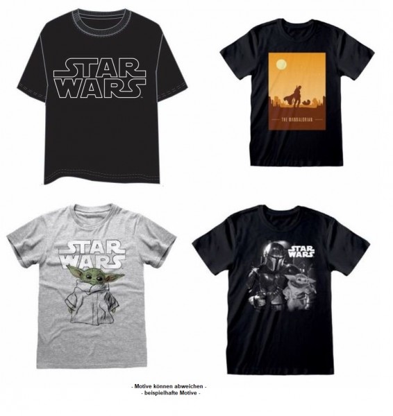 T-Shirt Männer Mix Star Wars div.Grössen(12ct.)