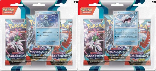 Pokémon Cards KAPU04 Paradoxrift 3-Pack BlisterDE