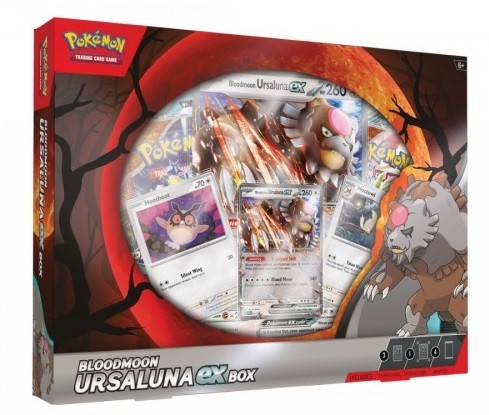 Pokémon Cards Bloodmoon Ursaluna ex-Collec. Box EN