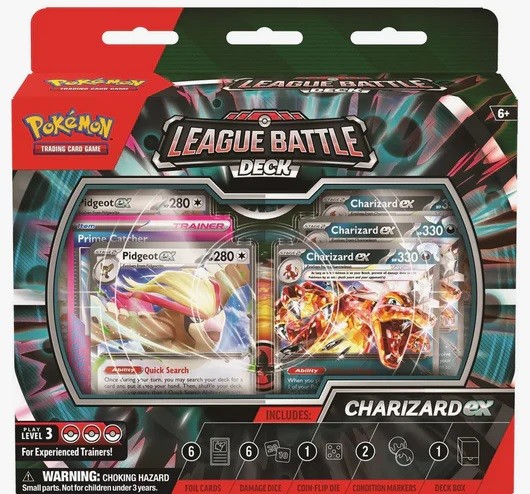 Pokémon Cards League Battle Deck Charizard ex EN