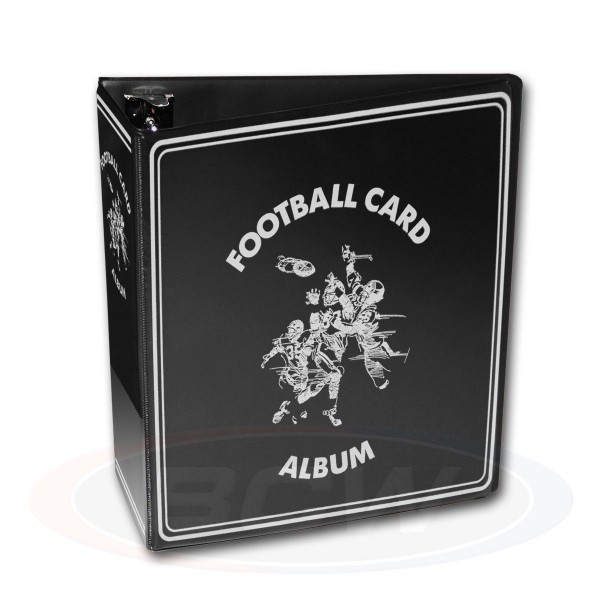 BCW Football Album black 3"