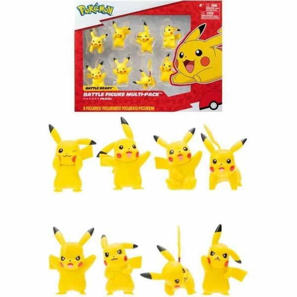 Pokémon Battle Figure Multi-Pack Pikachu 8er-Set