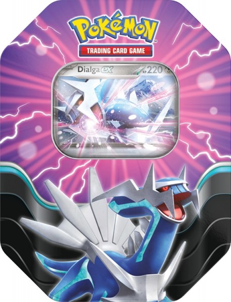 Pokémon Cards Tin Box #118 Dialga EX DE