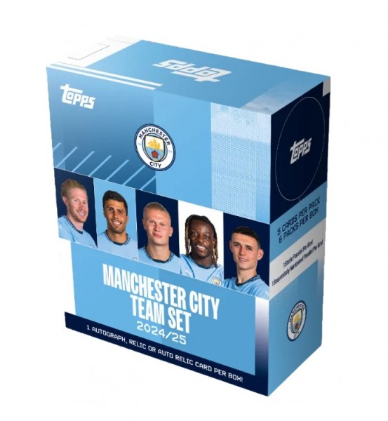 2024-25 Topps Manchester City Team Set