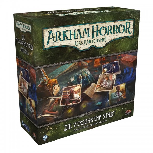 Arkham Horror: Das Kartenspiel Die VersunkeneStadt