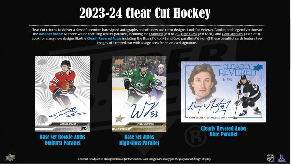 2023-24 NHL Clear Cut